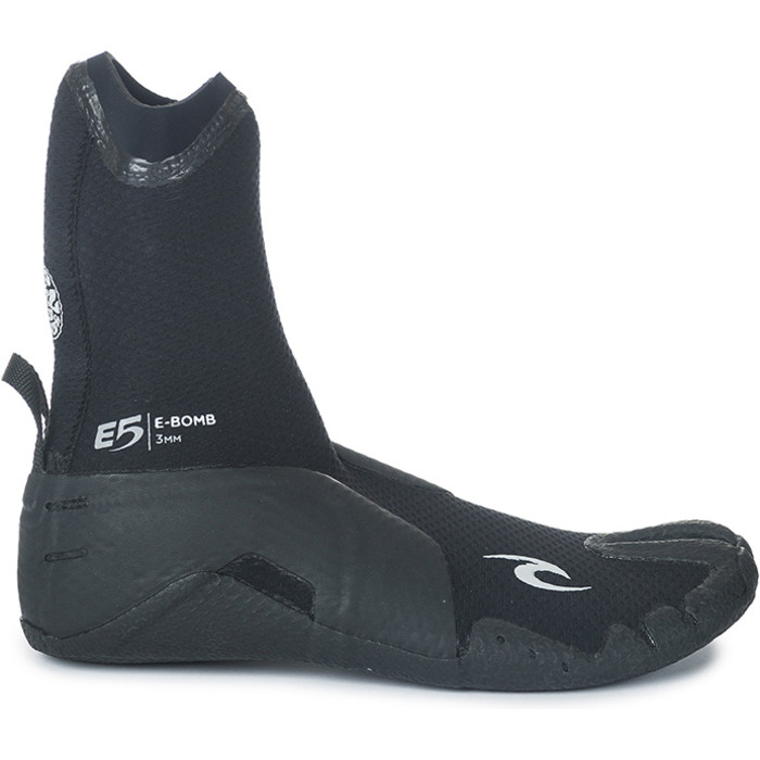 2024 Rip Curl E-Bomb 3mm Split Toe Wetsuit Boots Black WBO7EM